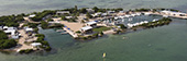 Aerial view of Seacamp in Big Pine Key, FL